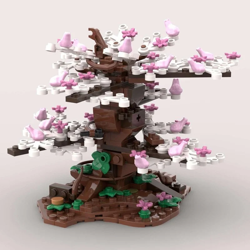 233PCS MOC A Walk in the Park Premium Relaxation Diorama DIY บล็อกตัวต่อของเล่นวันเกิดของขวัญ