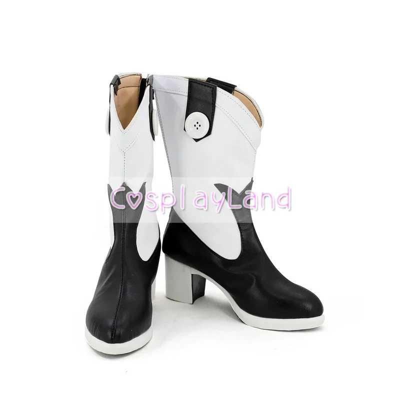 

2025 11 Kuroshitsuji Black Butler Ciel Phantomhive Cosplay Shoes Costume Accessories Halloween Party Boots for Adult Men S