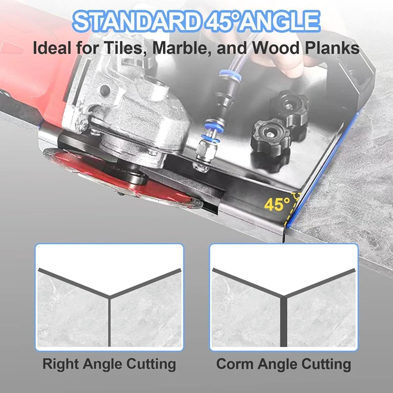 ABBN-45 องศากระเบื้อง Chamfering เครื่องมือ,เครื่องบดมุม Stand Holder,สําหรับ 100-ประเภทเครื่องบดมุม,เครื่องมือตัดปรับได้,เครื่องบด