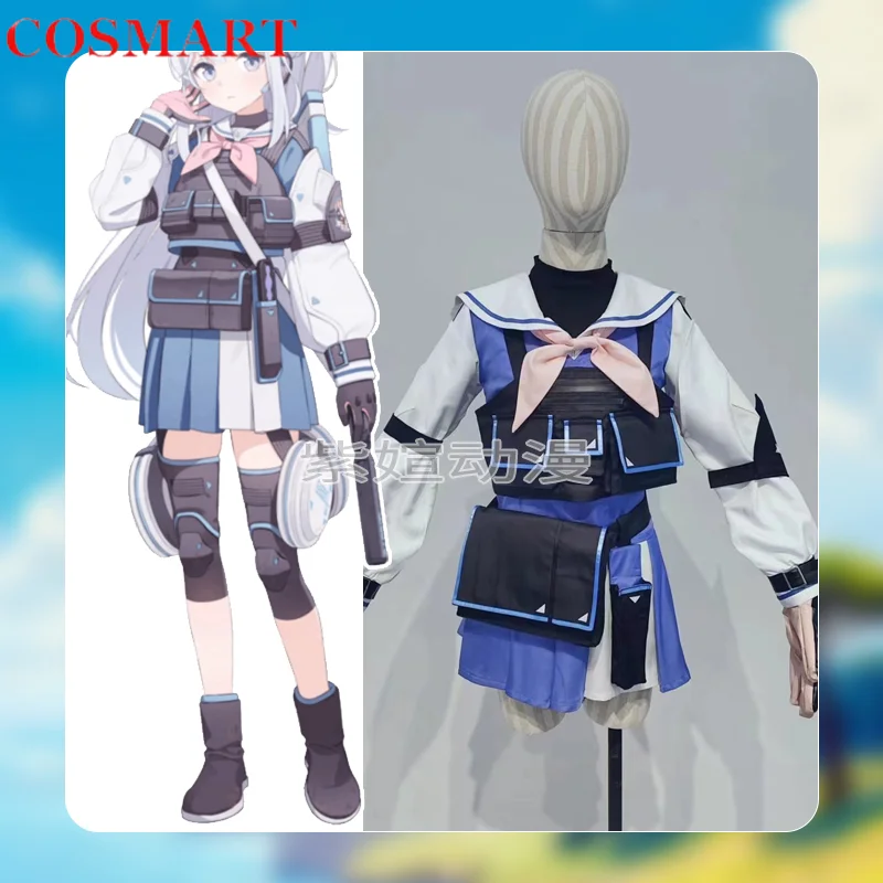 

COSMART Blue Archive Tsukiyuki Miyako Customize Cosplay Costume Cos Game Anime Party Uniform Hallowen Play Role Clothes Clothing