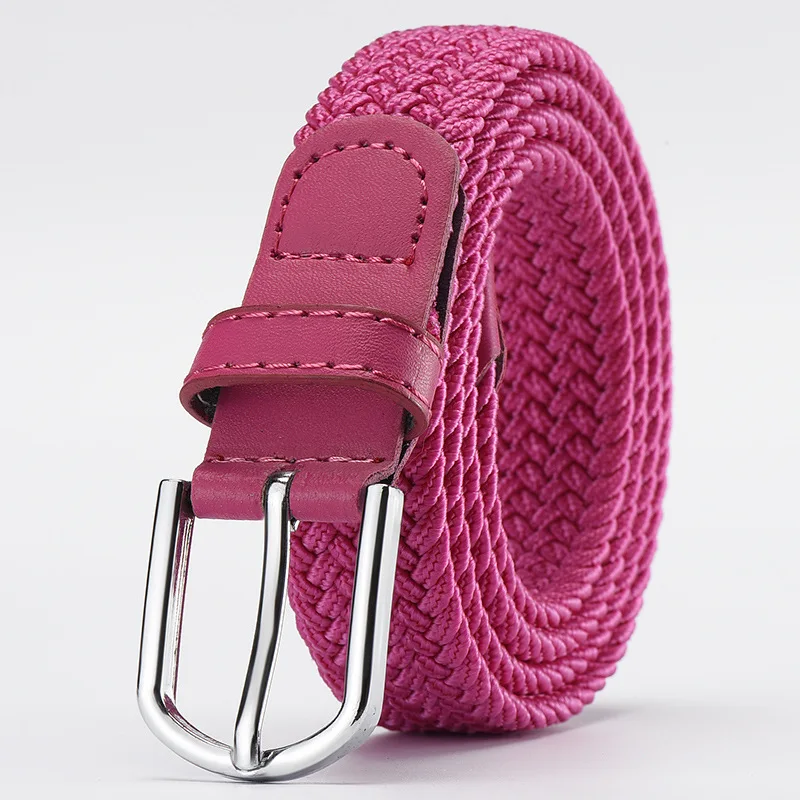 Modischer, elastischer, geflochtener Damengürtel im koreanischen Stil, robustes, geflochtenes Design, vielseitiger dekorativer Gürtel für Studenten, Unisex – Detail 17