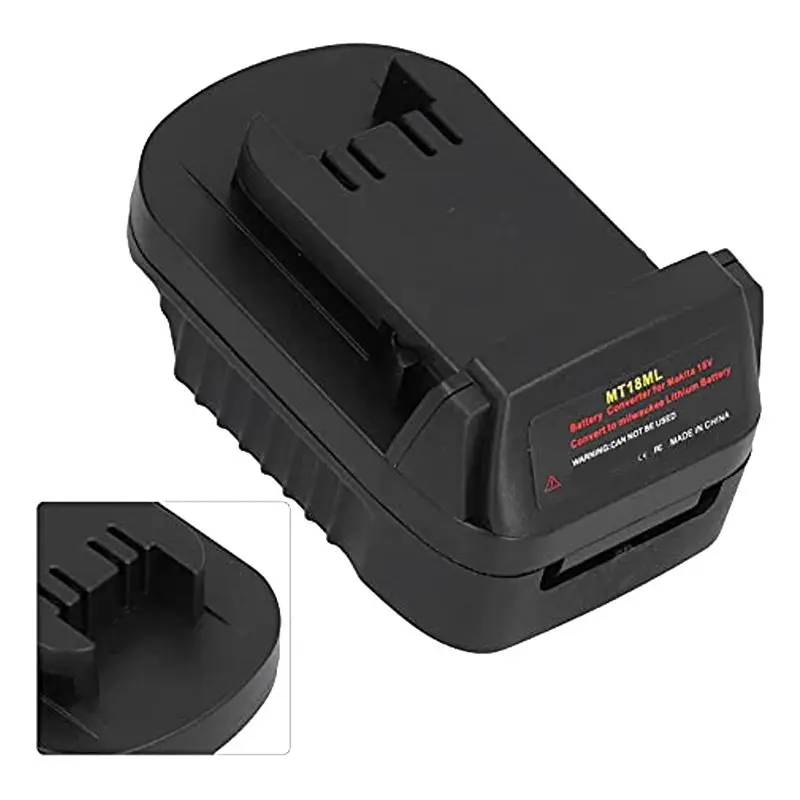 BMBY-2X Battery Adapter Power Source Connector Charge Conversion Dock 18V MT18ML To For Milwakee Lectrical Tools