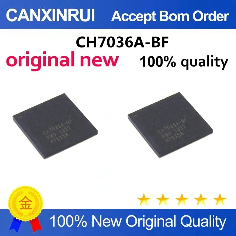 CH7036A-BF QFN package notebook IC CH7036 QFN video signal decoding digital analog