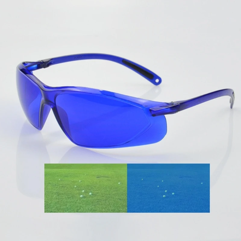 Gafas buscadoras pelotas golf para localizar pelotas golf perdidas con estuche y bolsa con cordón