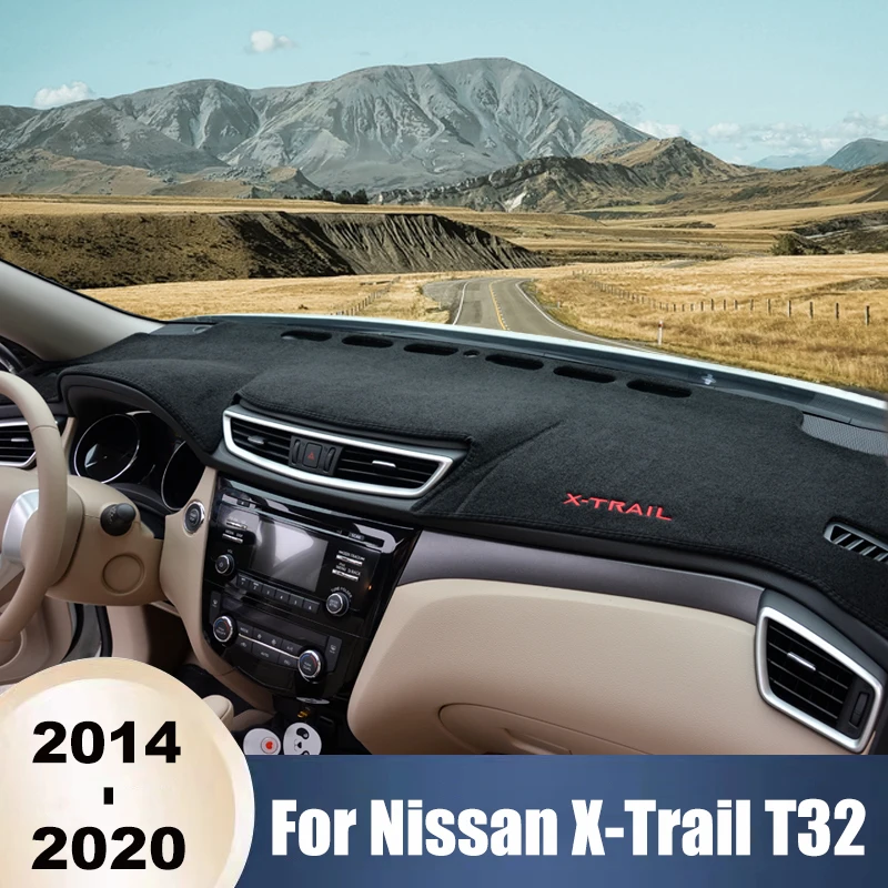 

For Nissan X-trail Xtrail T32 2014 2015 2016 2017 2018 2019 2020 Car Dashboard Cover Dash Mat Sun Shade Non-slip Pad Accessories