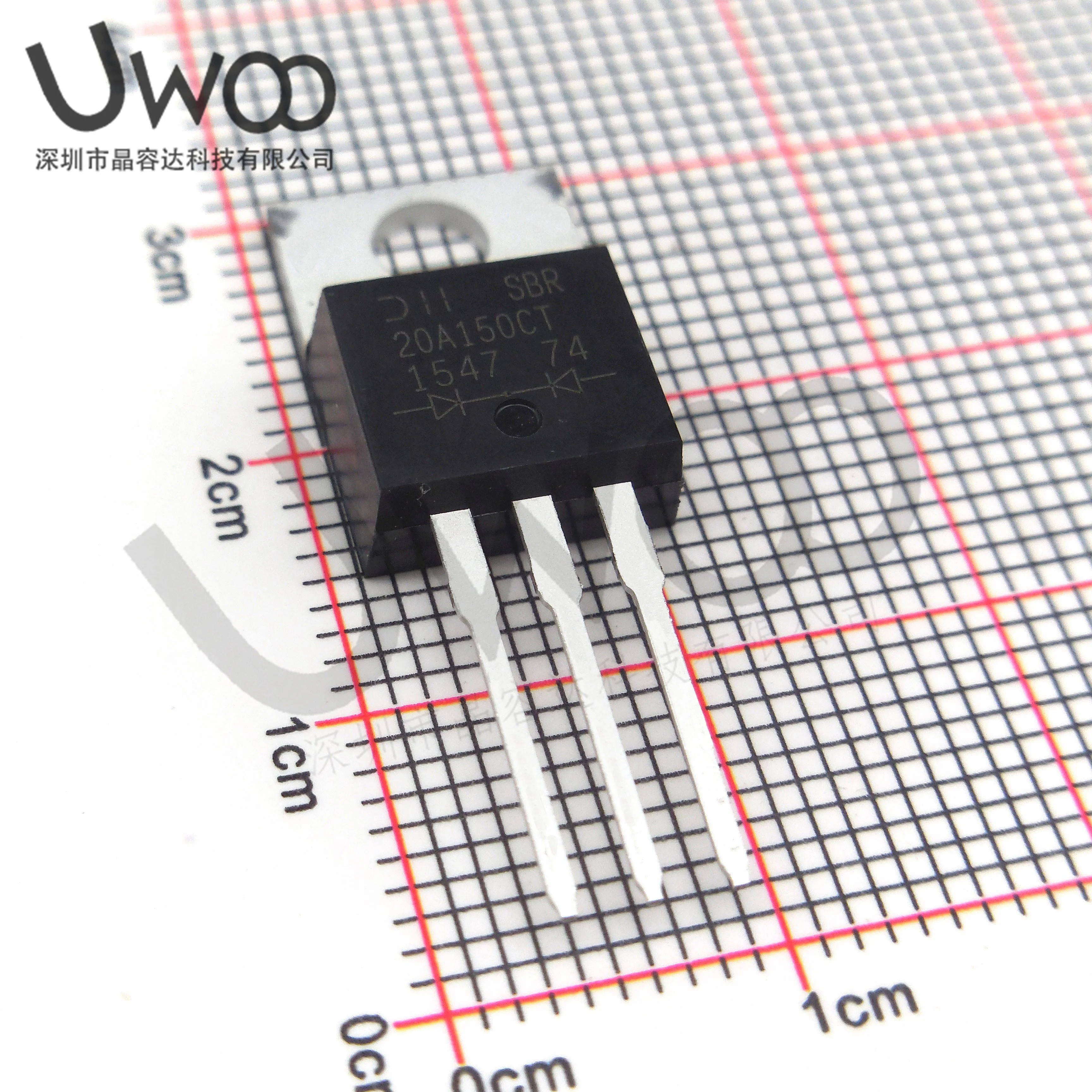 SBR20A150CT 20A150CT 20A 150V TO220, 10 Pièces/Lot