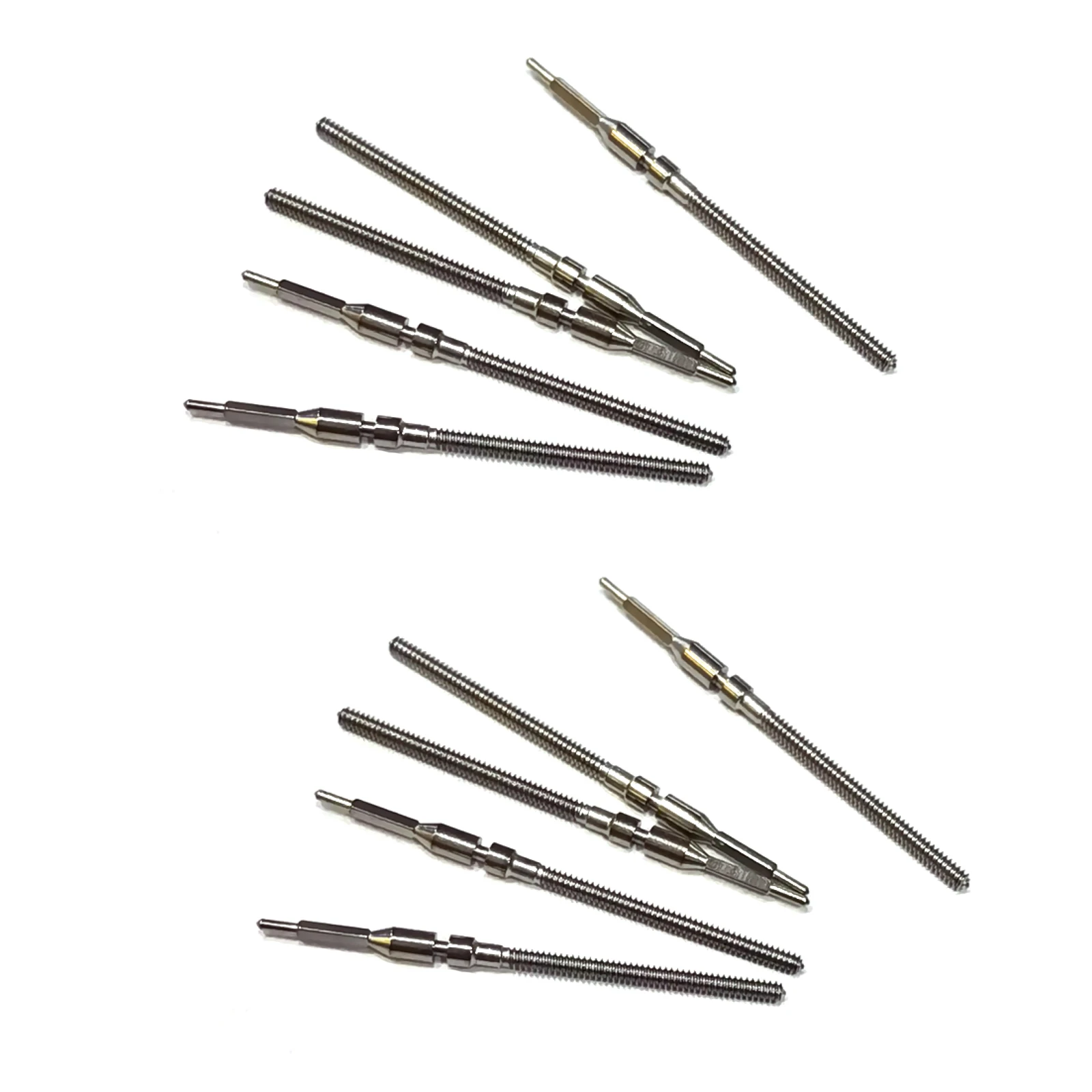 Miyota 8200 8215 시계 무브먼트 액세서리 10Pcs 시계 줄기 교체 수리 부품 고품질 스틸 줄기