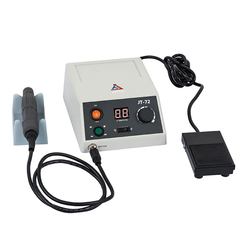 

JT-72 Brushless Dental Lab Micromotor Easy-Use 45,000 RPM Lightweight & Low Noise