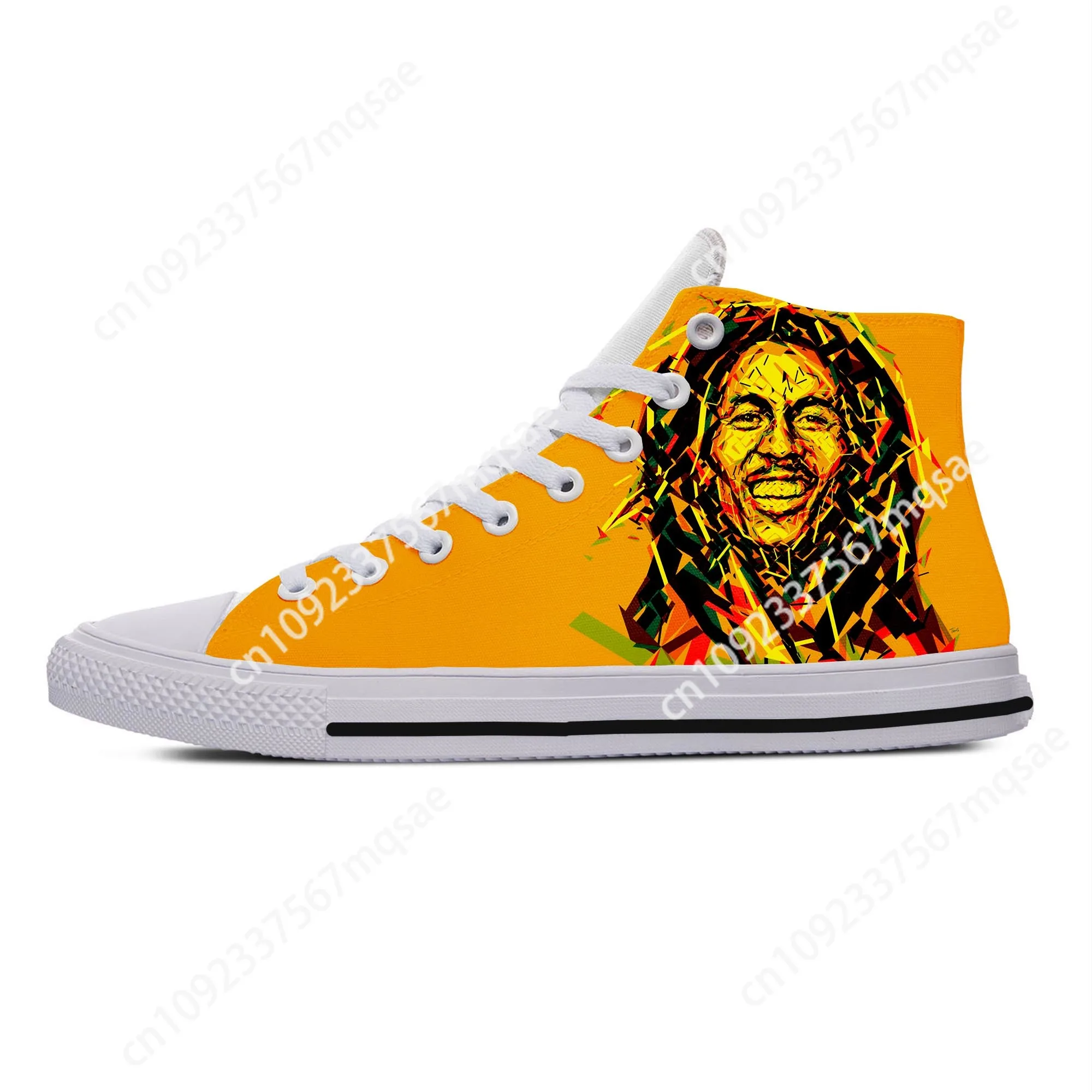 

Hot Cool Bob Marley Fashion High Sneakers Summer Men Women High Quality Handiness Casual Shoes Classic High Help Board Shoes