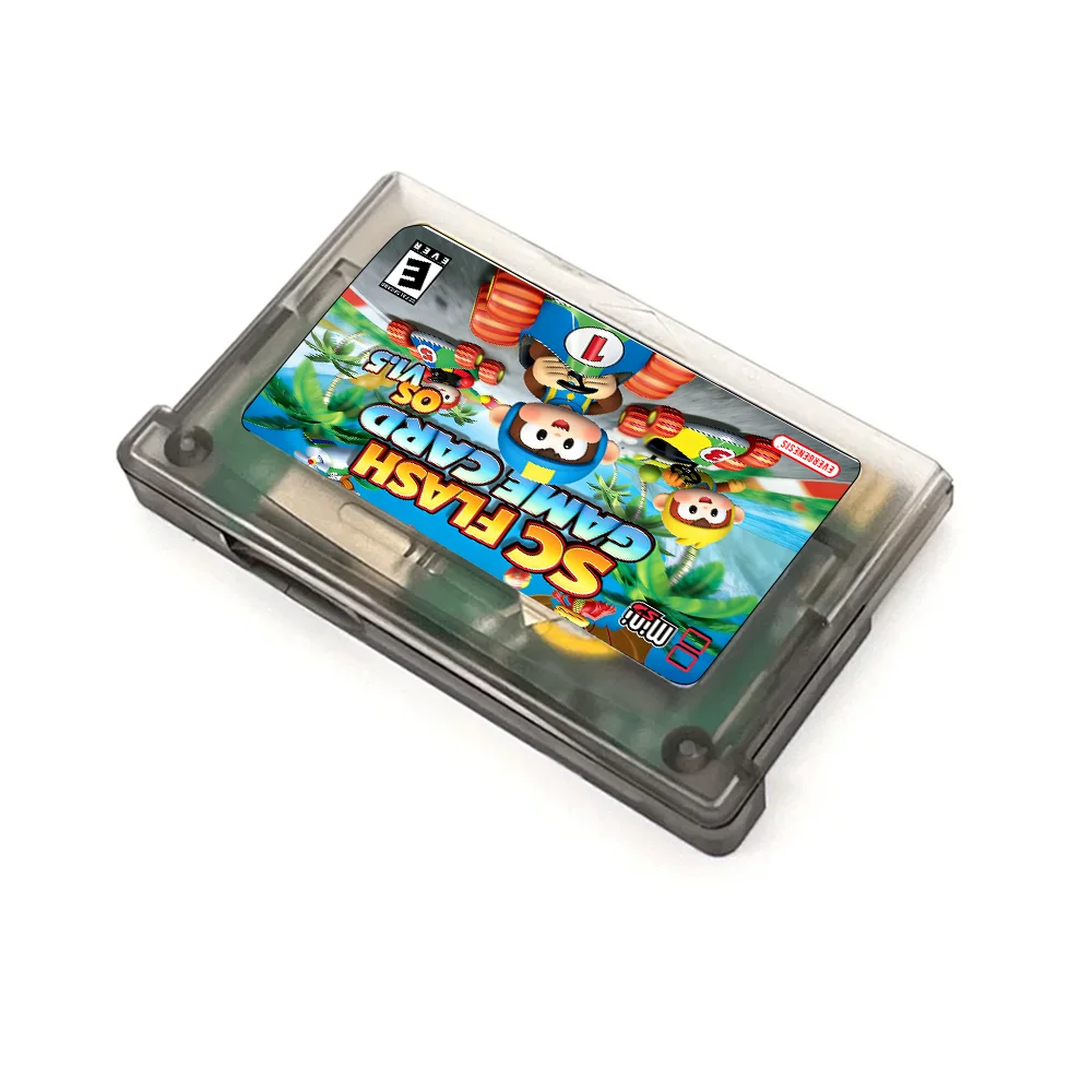 New Mini SCFW V1.5 Card 1000 in 1 GBA FlashCard For GBA GBC GB NES with 8G TF Card Adapter For SP GBM IDS NDS NDSL Game Console - view 3