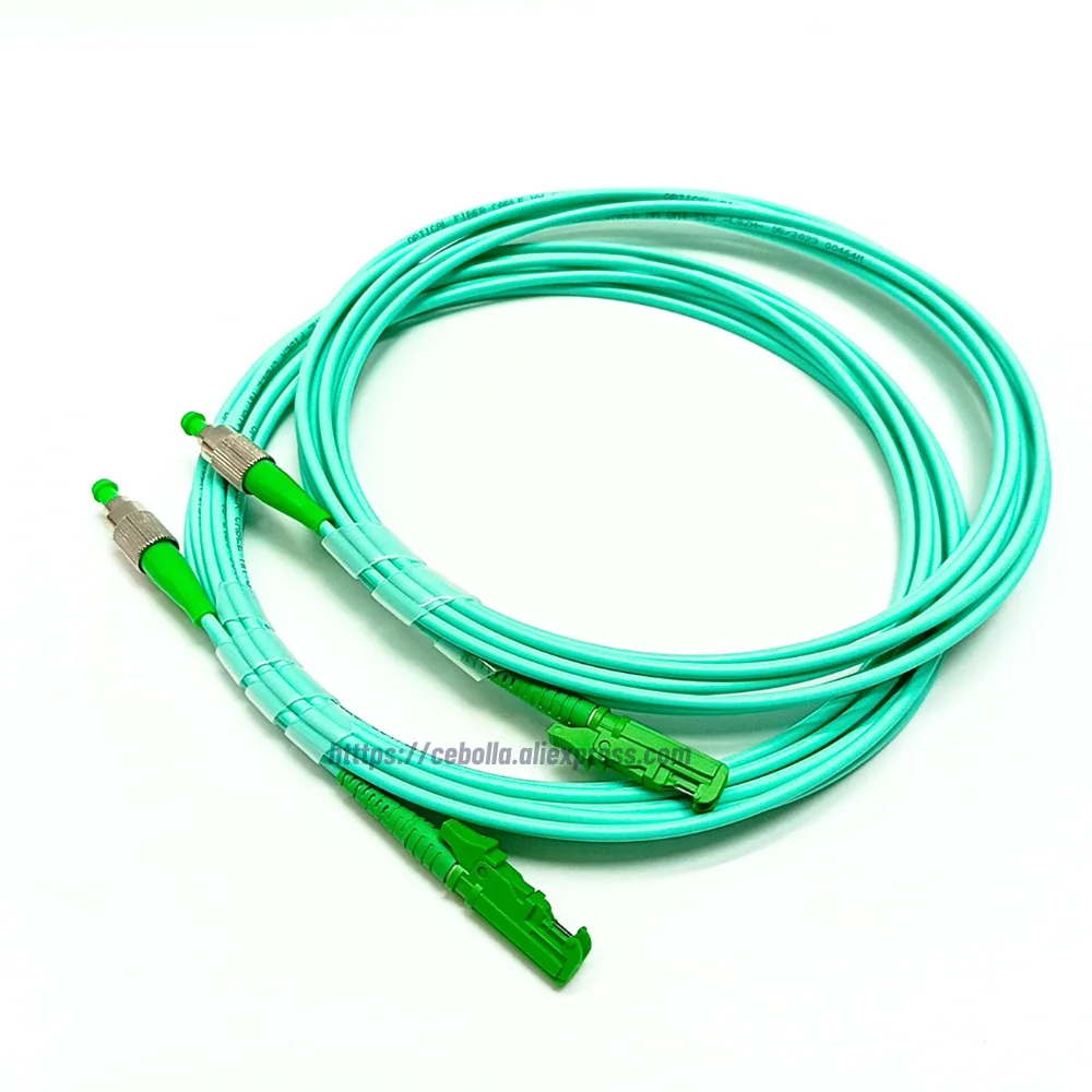10 قطعة/الوحدة LC-LC UPC OM3 كابل الألياف البصرية |   سلك تصحيح الألياف المزدوج متعدد الأوضاع 10G 1/2/3/5/10 م