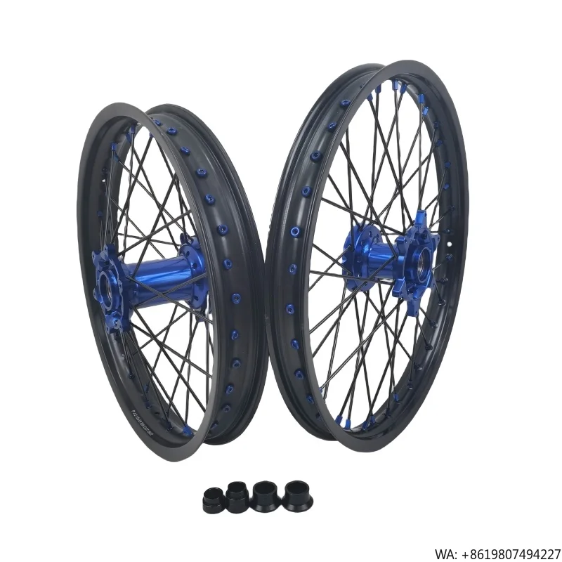 

Off-road Motorcycle Wheels Set Fit TM 7075 Aluminum Alloy Rims Dirt Bike Wheels Set 18 19 21 Inch
