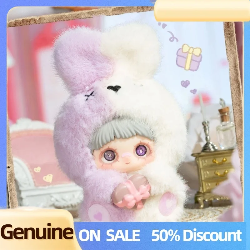 새로운 메이메이 V6 마이 아이 러브 유 시리즈 랜덤박스 메이메이 비닐 플러시 백 펜던트 인형 키체인 트렌디 장난감 수집 할로윈 선물