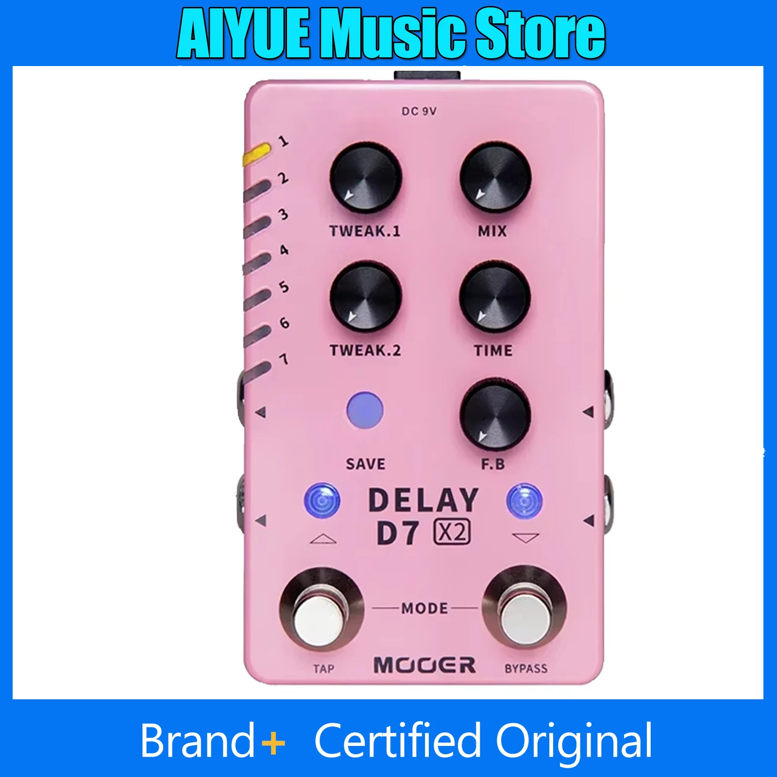 Mooer D7 X2 Guitar …