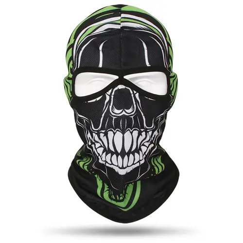 Ski Mask 2 Hole Windproof Balaclava Skull Full Face Mask Men Women Head Neck Warmer Face Cover Motorcycle Cycling Biker Hood Cap - Image 21