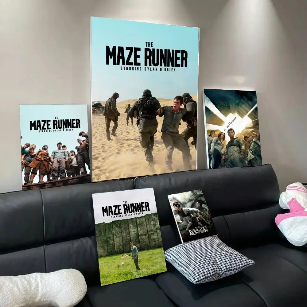 Movie T-The Maze Runner Poster Modern  Wall Art Aesthetic Minimalist Bedroom Decor Cafe Home Gift