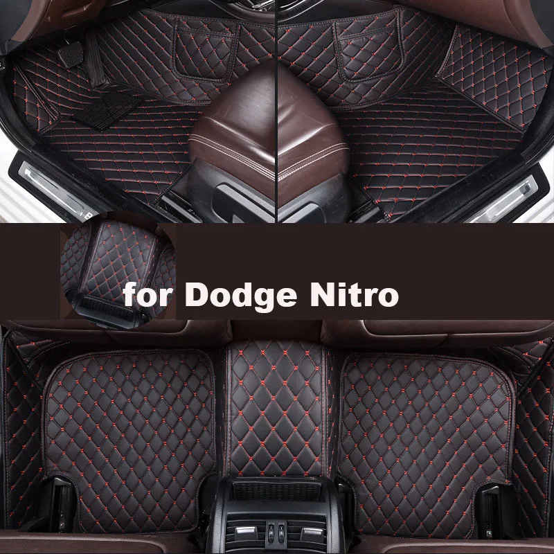 Autohome Car Floor Mats For Dodge Nitro 2007-2011 Year Upgraded Version Foot Coche Accessories Carpetscustomized