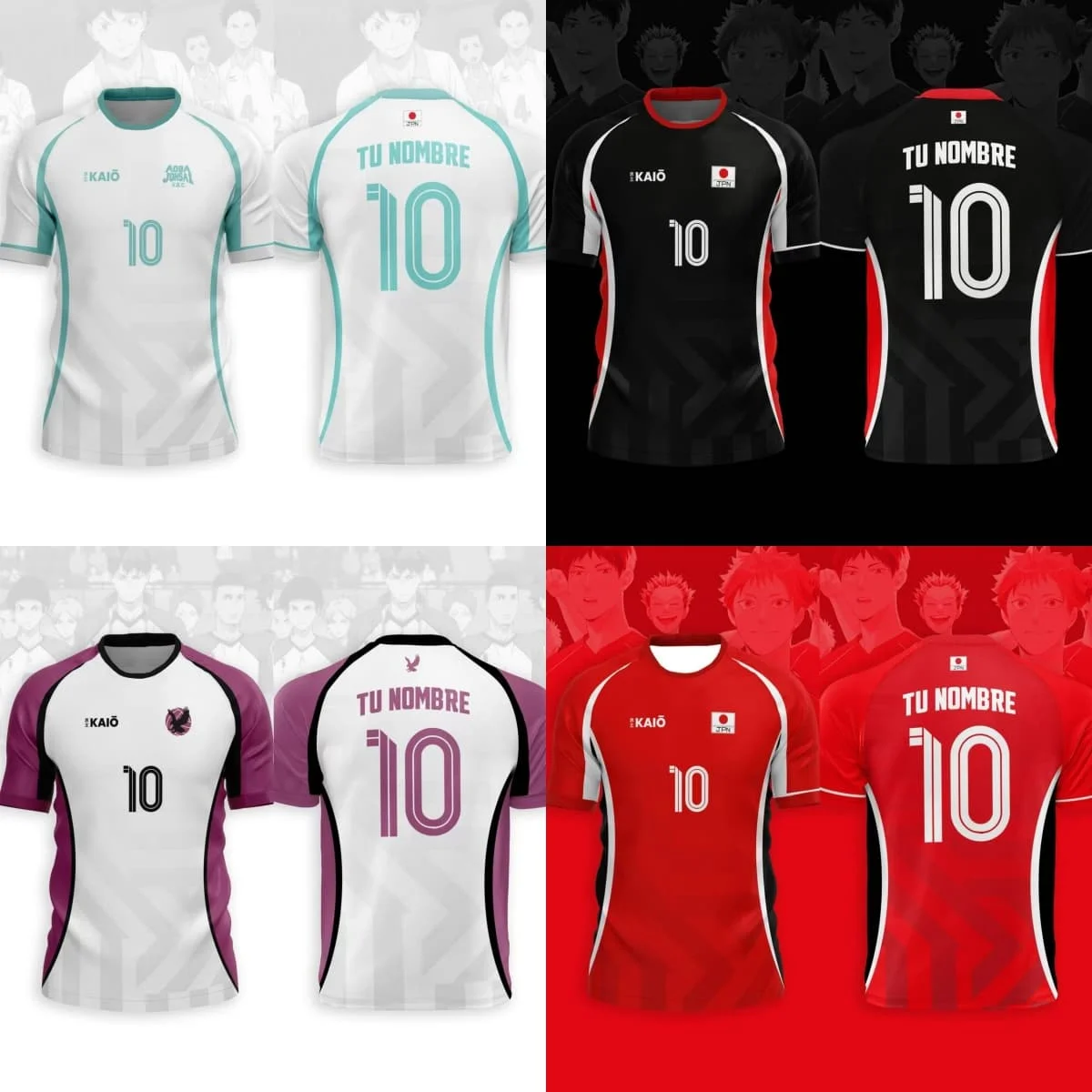 

New 2025 Men's T-shirt Japanese Anime T-shirt Haikyu Short-sleeved Summer Comfortable Sports Children's T-shirt Football Jersey