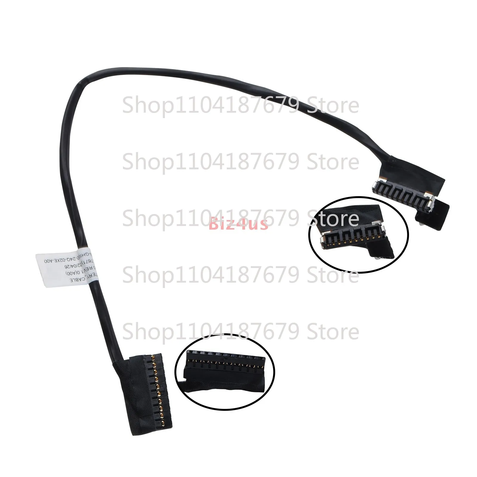 Lot 0NTWN DC020028J00 Battery Cable Connector Wire For Dell Latitude E5270 Laptop