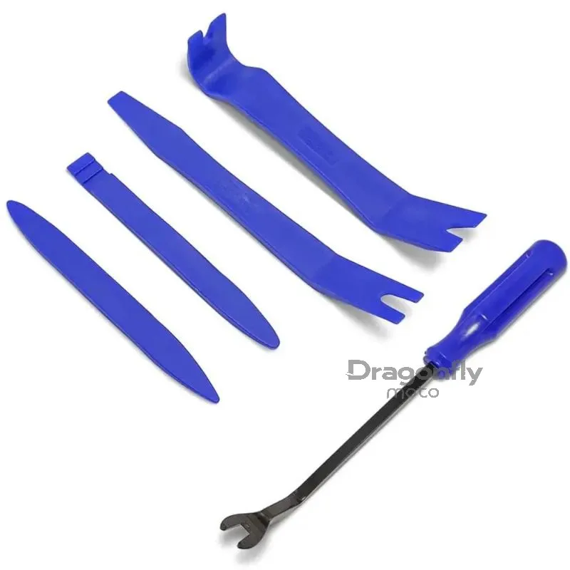 

Auto Door Clip Panel Trim Removal Tool Car Audio Disassembly Kits Navigation Disassembly Installer Prying Automobile Nail Puller