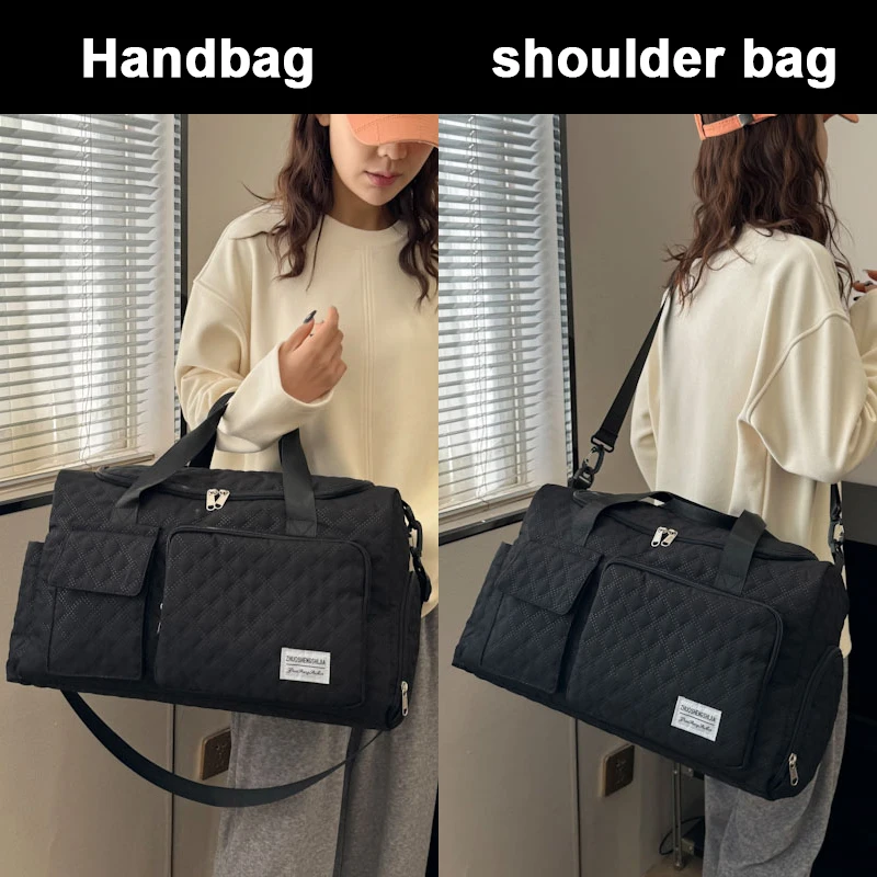 Fashion Travel Bag Handbags Large Capacity Carry On Luggage Bags Men Women Shoulder Outdoor Tote Waterproof Sport Gym Bag