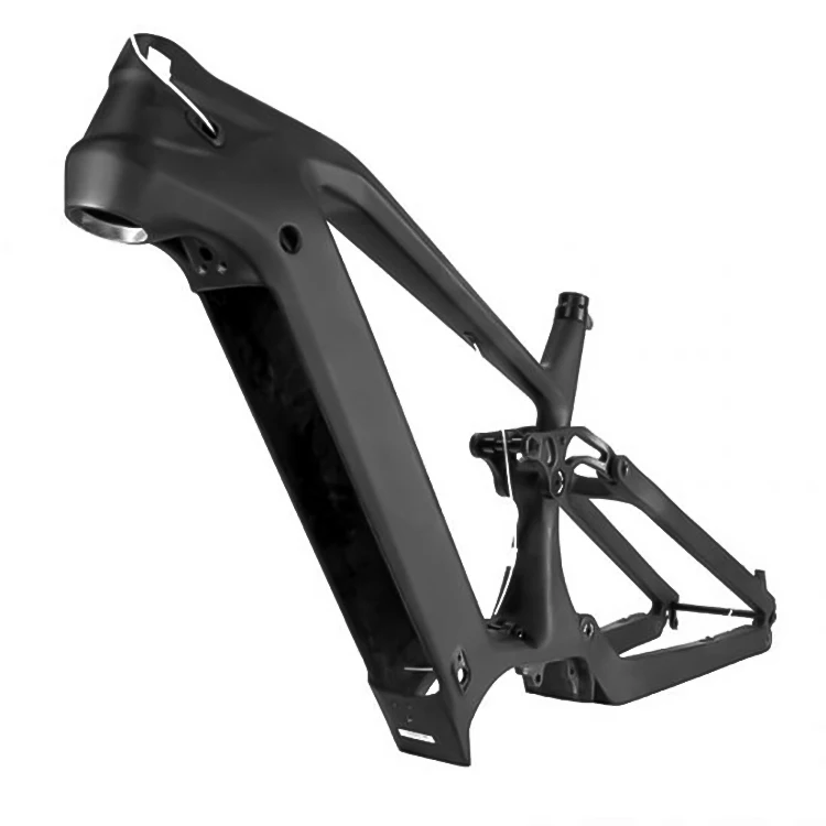 Nice price full suspension carbon fiber mid drive bafang m600 fat tire road e bike frame