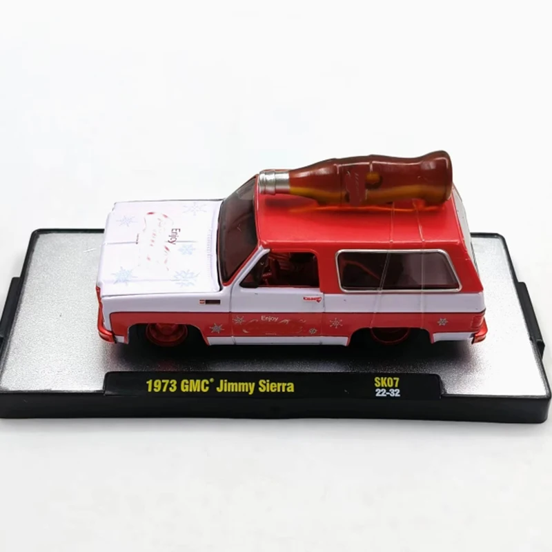 Modèle de voiture de Simulation en alliage M2 1:64, échelle 1973 Jimmy Sierra, Collection statique, jouets de vacances décorés, cadeau Souvenir classique