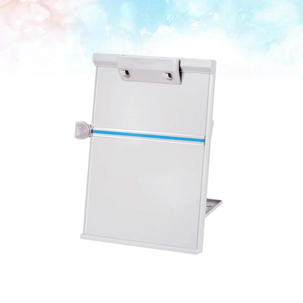 1Pcs ABS Adjustable Reading Rack Hands Free Book Holder for Music Paper Document Draft Writing Posture Correction