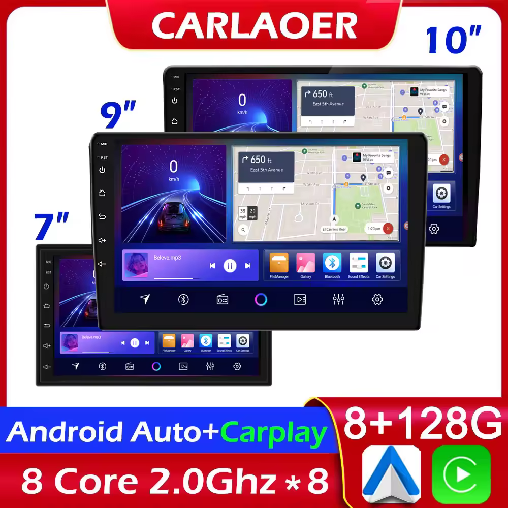 רכב רדיו 2 דין 7 9 10 ″ נגן מולטימדיה אנדרואיד gps wifi אוטומטי עבור toyota volkswagen היונדאי קיה ניסן הונדה לאדה פורד