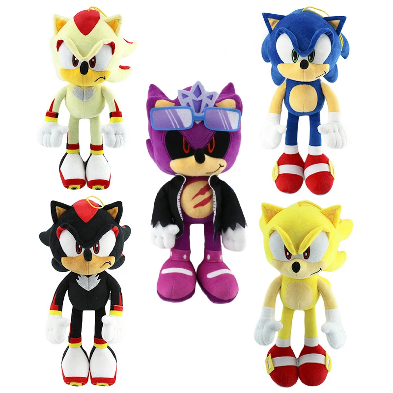 New Sonic Plush Toy New Arrival High Quality Knuckles Tail Amy Rose Plush Doll Cute Soft Stuffed Doll Birthday Gift for Children