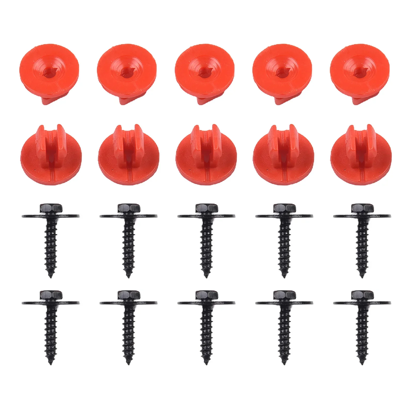 10 Set Engine Splash Shield Screws Retainer Nut For Ford For Focus For Escape For C-Max W702413-S307 W702438-S300