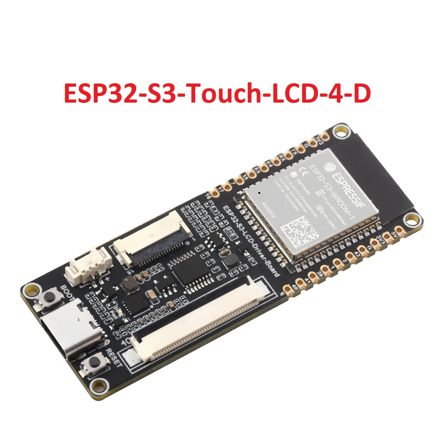ESP32-S3 rgb lcd-treiber platine 40pin/18pin schnitts telle, onboard ESP32-S3-WROOM-1 modul unterstützung wifi bluetooth – Detail 7