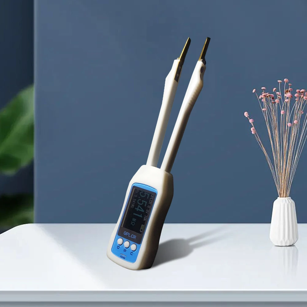 LCR Bridge Meter Digital Display Handheld Smart SMD Tweezers Tweezer Tester Capacitance Inductance Resistance Tester