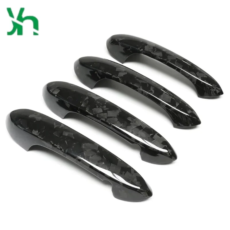 G30ドライカーボン製ドアハンドルカバーは、BMW X2、X3、X4、X5、X6、X7gシリーズの車両外装装飾保護アクセサリーに適しています。