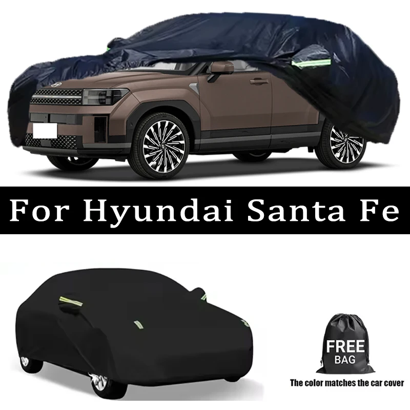 

All-Season Car Cover for Hyundai Santa Fe - Outdoor Full Protection, Waterproof Dustproof Heat-Resistant Car Accessories