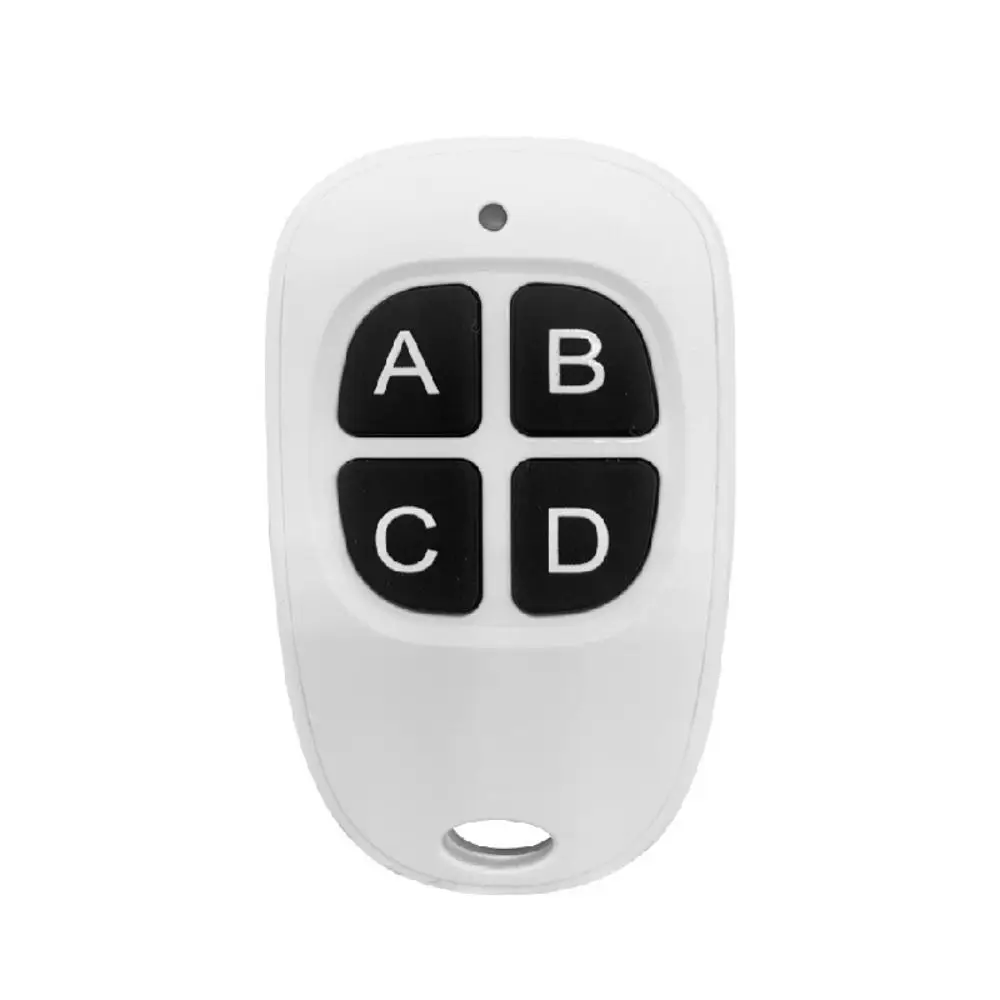 

433Mhz Frequency RF Wireless Remote Control 1 2 3 4Buttons Fixed Learning Code Garage Door Controller Learning Code Gate Opener
