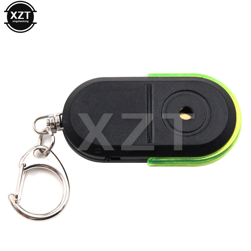 New Intelligent Anti-loss Alarm Wallet Mobile Phone Key Finder Locator Key Chain Whistle LED Mini Anti-loss Key Finder Sensor