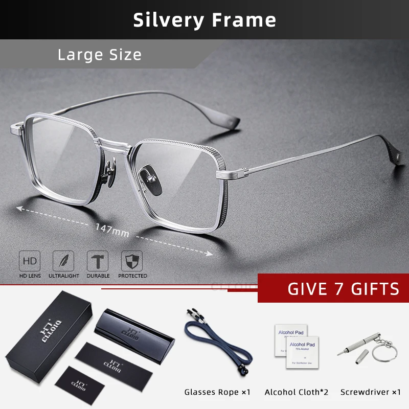 CLLOIO Titan Blue Light Blocking Reading Glasses 3