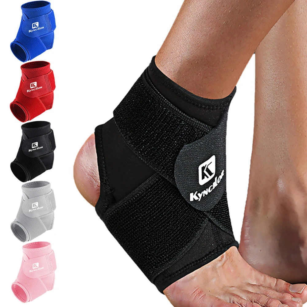 Nylon Adjustable Size Support Bidirectional Compression Adjustable Size Sports Ankle Protection
