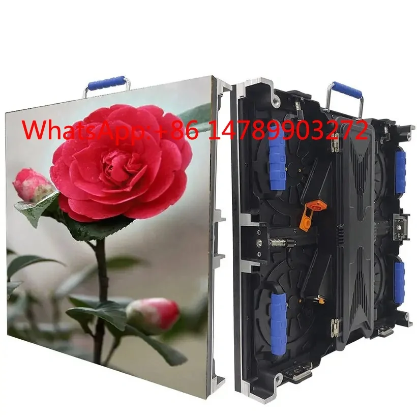 P3.91 Indoor Outdoor 3D LED Video Wall Custom Waterproof Full Color Stage Event Rental LED Screen
