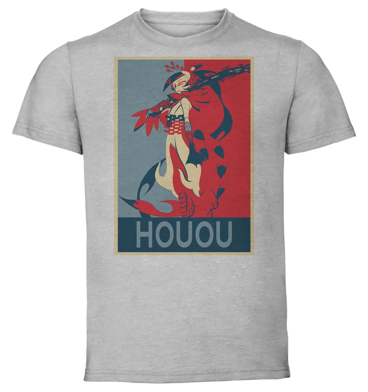 

T-Shirt Unisex - Grey - Propaganda - Katanagatari Houou