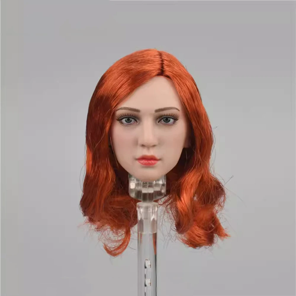 

1/6 TBLeague PL2022-199A Orange Version Pompeii Warrior Vivid Head Sculpt Carving with Red Hair Cloak For 12" Action Figure DIY