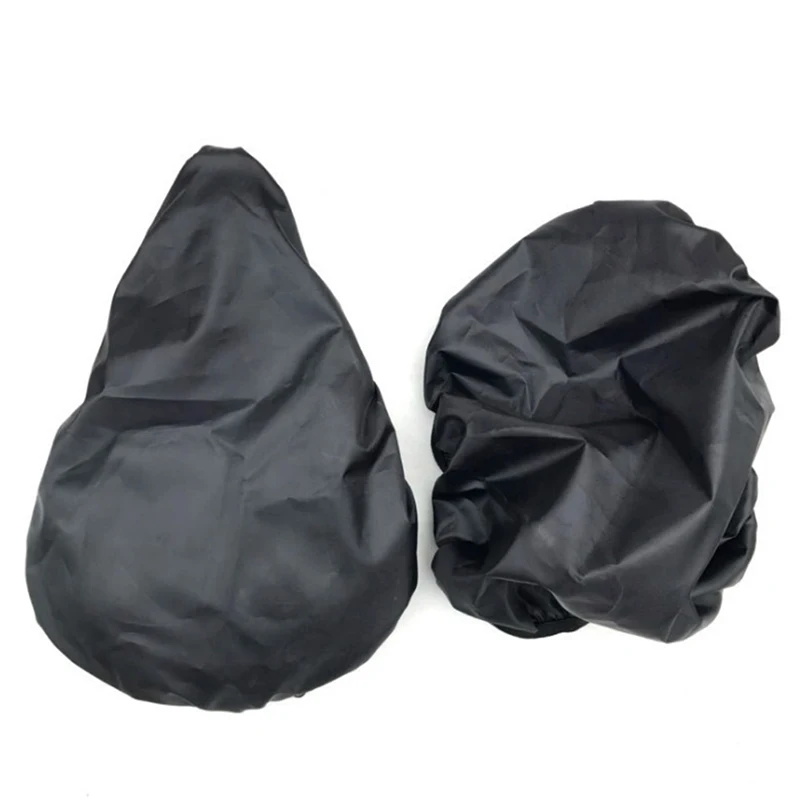 Outdoor Waterproof Bike Seat Rain Cover Elastic Dust Resistant UV Protector Rain Cover Bike Saddle Cover Bicycle Accessories