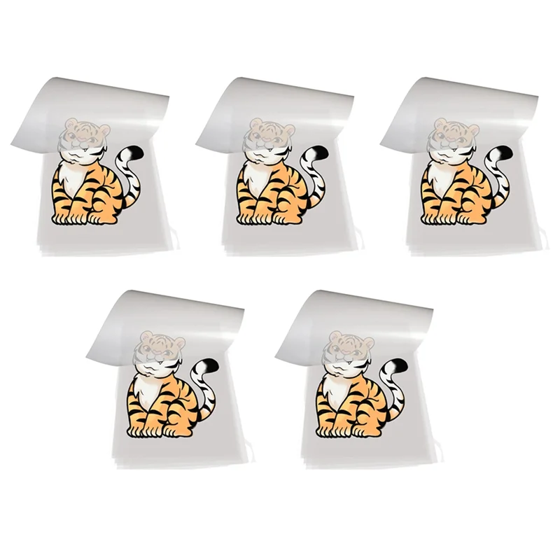 

A70P DTF Transfer Film 500 Sheets-A4 PET Heat Transfer Paper For DIY Direct On T-Shirts.Socks,Bags, 8.3 Inch X 11.7 Inch