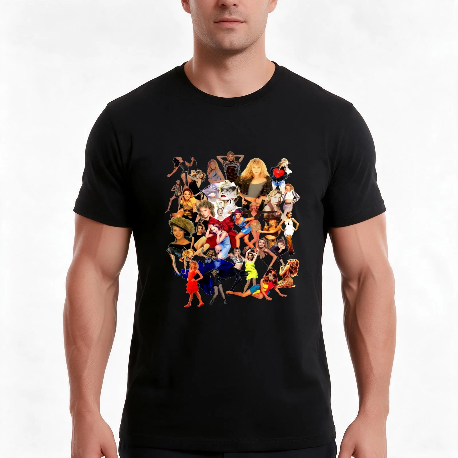 Kylie Minogue - The Greatest Hits Collection T-Shirt Summer Casual Cotton Tee Oversized Streetwear Tops Vintage Graphic Print