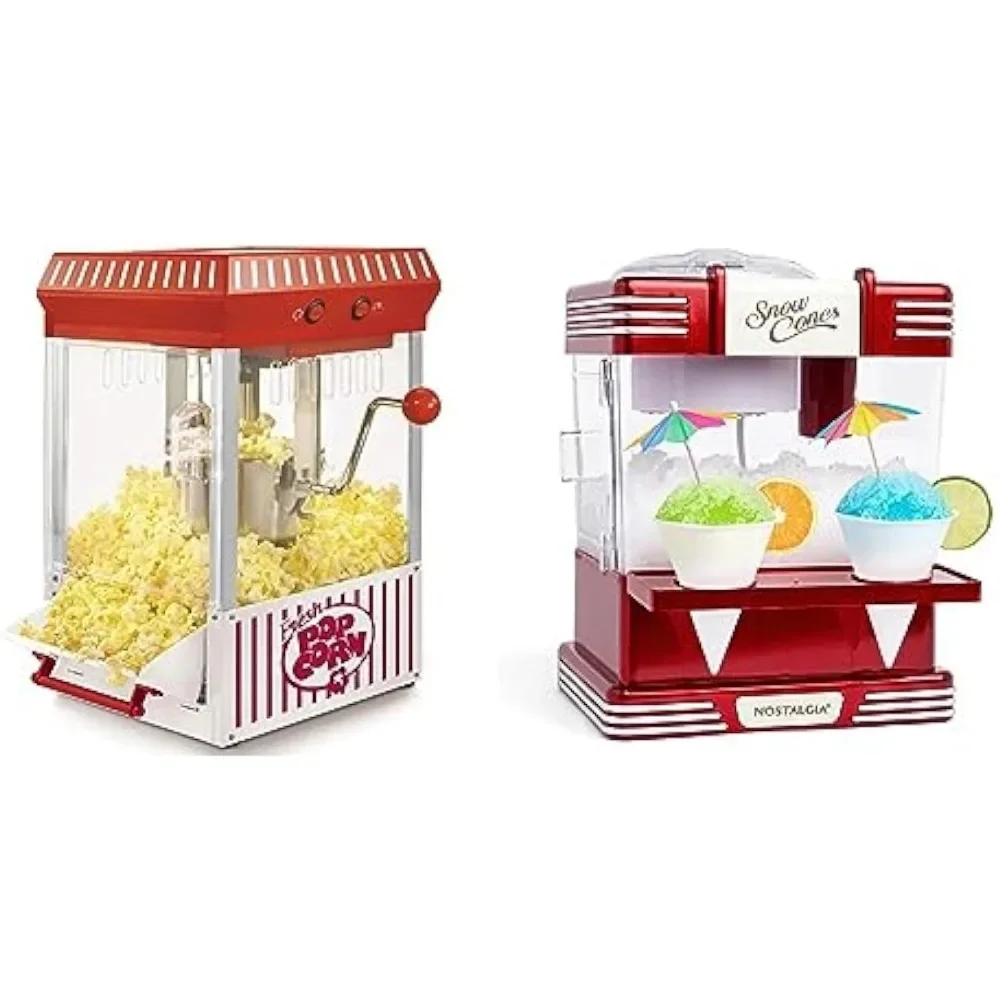 Popcorn Maker Machine - Professional Table-Top With 2.5 Oz Kettle Makes Up to 10 Cups