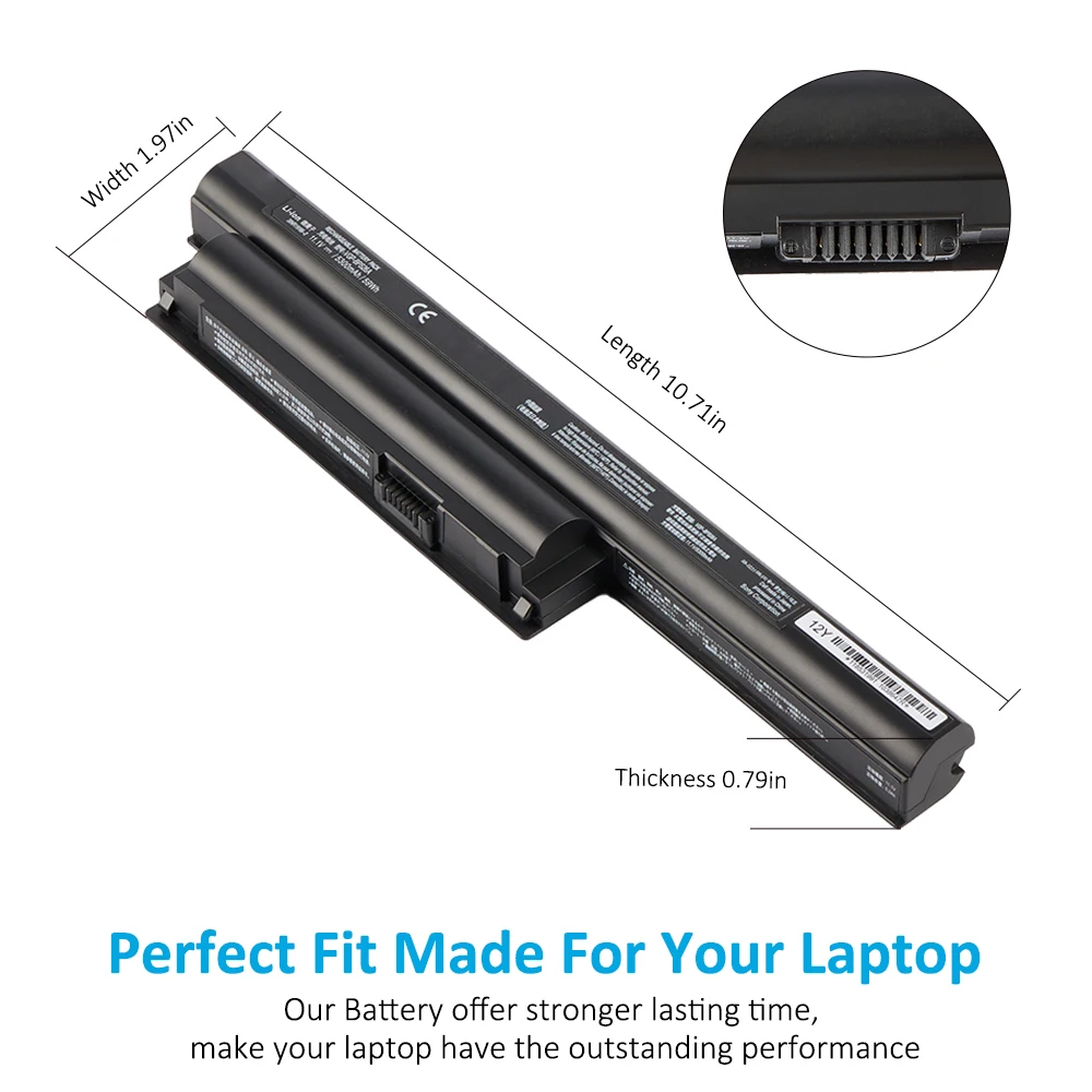 KingSener Laptop Battery For Sony Vaio BPS26 VGP-BPL26 VGP-BPS26 VGP-BPS26A SVE14A SVE15 SVE17 VPC-CA VPC-CB VPC-EG VPC-EH