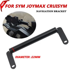 Motosiklet navigasyon braketi cep telefon GPS Smartphone için plaka tutucu SYM JOYMAX Z 300 SYM SYM 300 2018 2019 aksesuarları