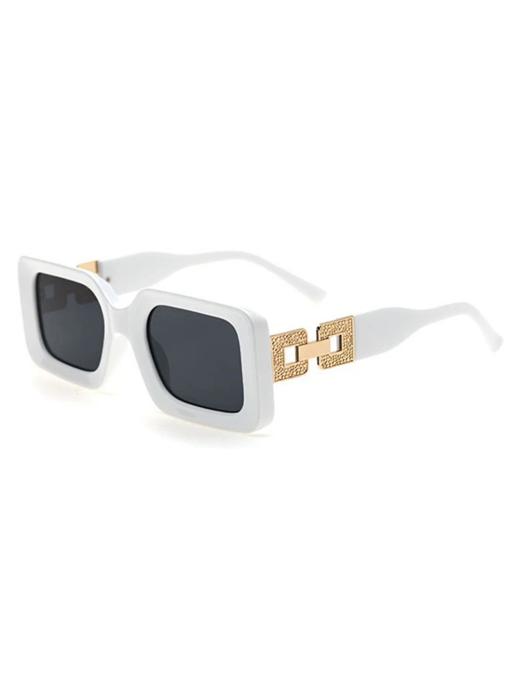 A Pair of PC New Classic Female and Male Sunglasses PC Square Frame INS Fashion Y2K Sunglasses