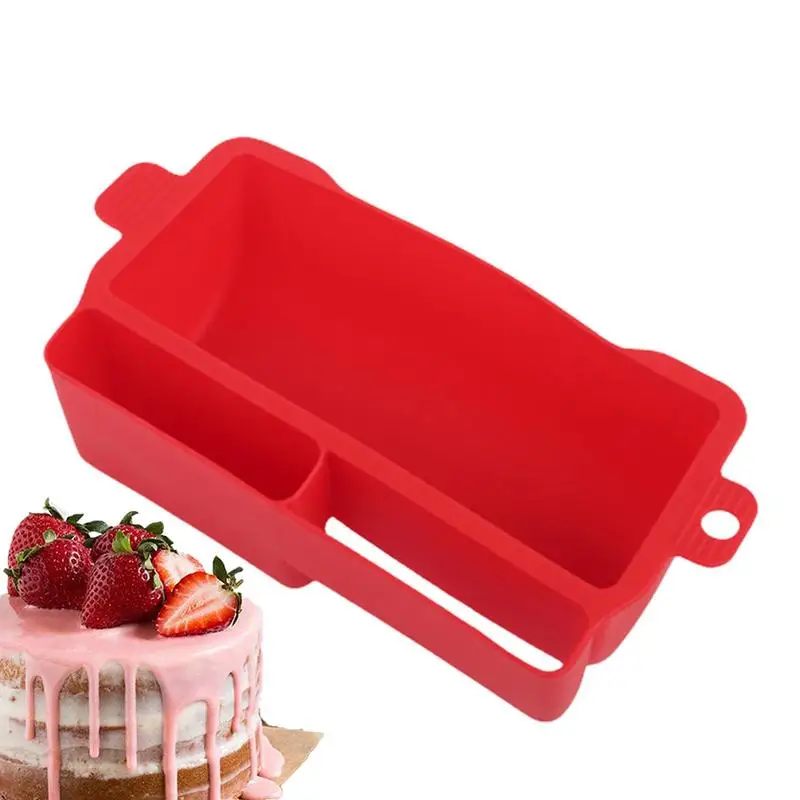 

Grill Grease Drip Tray Silicone Oil Drain Box Non-Slip Handle Food Grade Grease Catcher Oil Storage Box Collector Mini Freezer